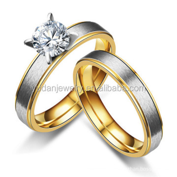 Stainless Steel Wedding Ring Sets For Couple